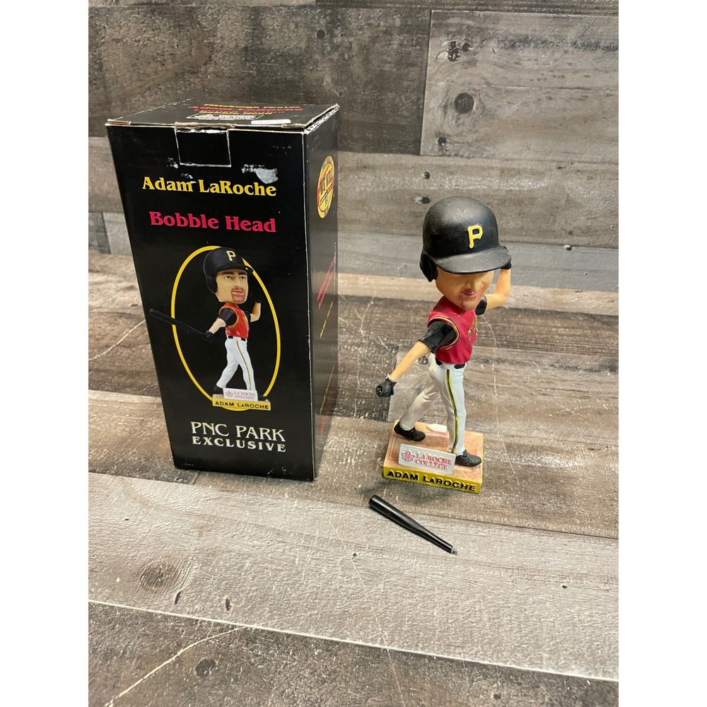 Adam LaRoche Pittsburgh Pirates Bobblehead 2007 PNC Park Exclusive BD&A Boxed